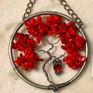 Handmade Suncatcher with owl